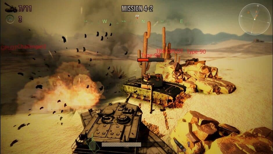 Скриншот 1 из Modern War: Tank Battle