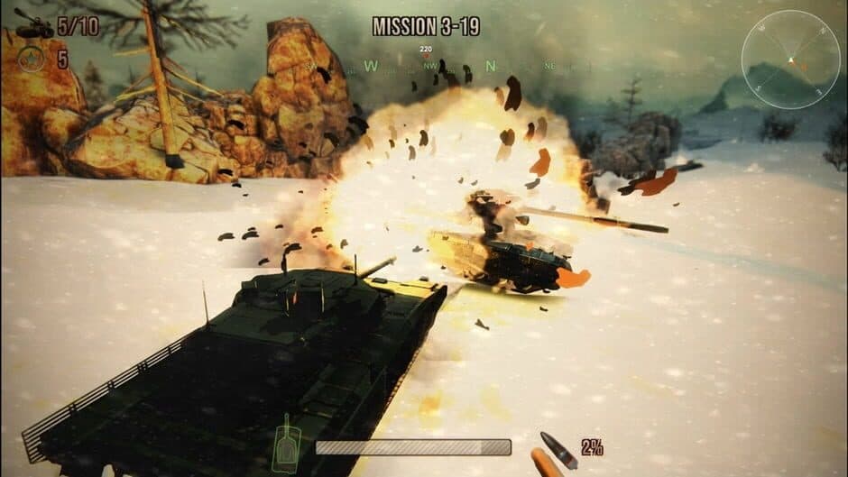 Скриншот 2 из Modern War: Tank Battle