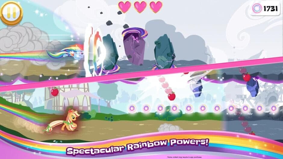 Скриншот 2 из My Little Pony: Rainbow Runners