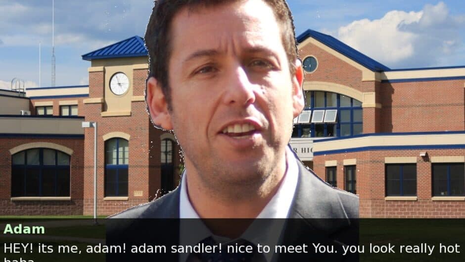 Скриншот 1 из Adam Sandler Dating Sim