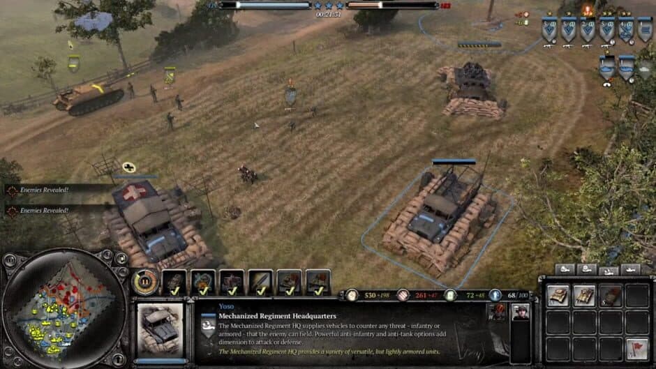 Скриншот 3 из Company of Heroes 2: OKW Commander - Elite Armor Doctrine