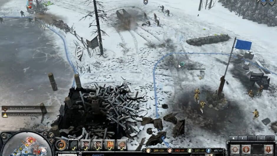 Скриншот 1 из Company of Heroes 2: Soviet Commander - Partisan Tactics