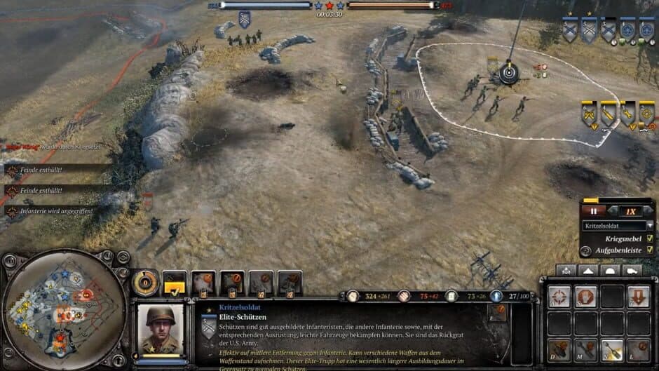 Скриншот 2 из Company of Heroes 2: US Forces Commander - Rifle Company
