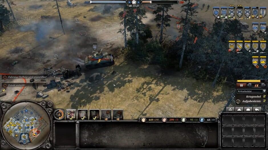 Скриншот 1 из Company of Heroes 2: US Forces Commander - Rifle Company