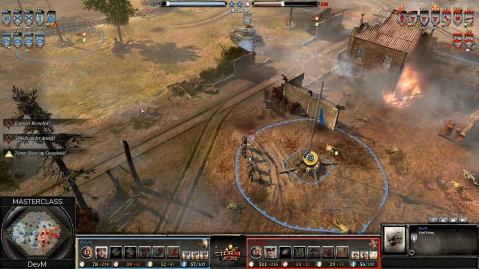 Скриншот 1 из Company of Heroes 2: US Forces Commander - Mechanized Company