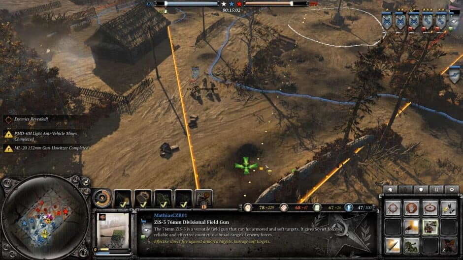 Скриншот 1 из Company of Heroes 2: Soviet Commander - Tank Hunter Tactics