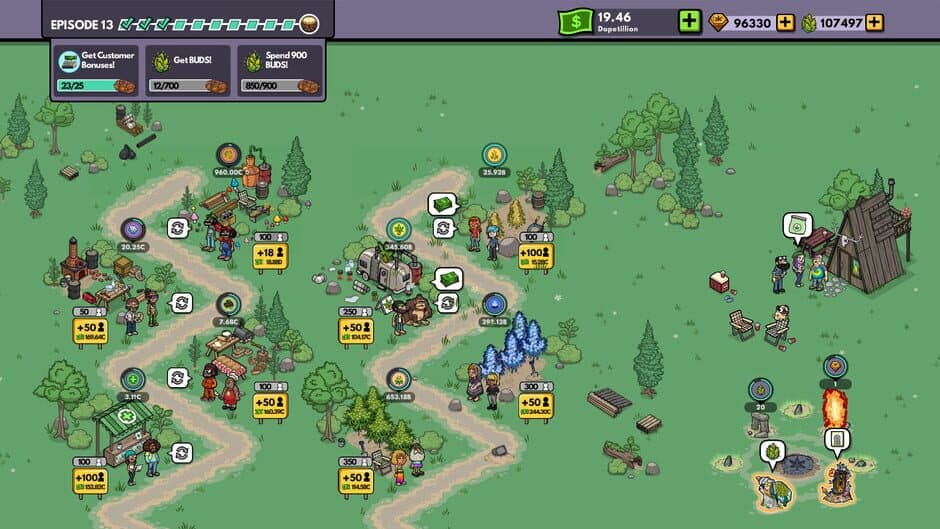 Скриншот 3 из Bud Farm Idle Tycoon
