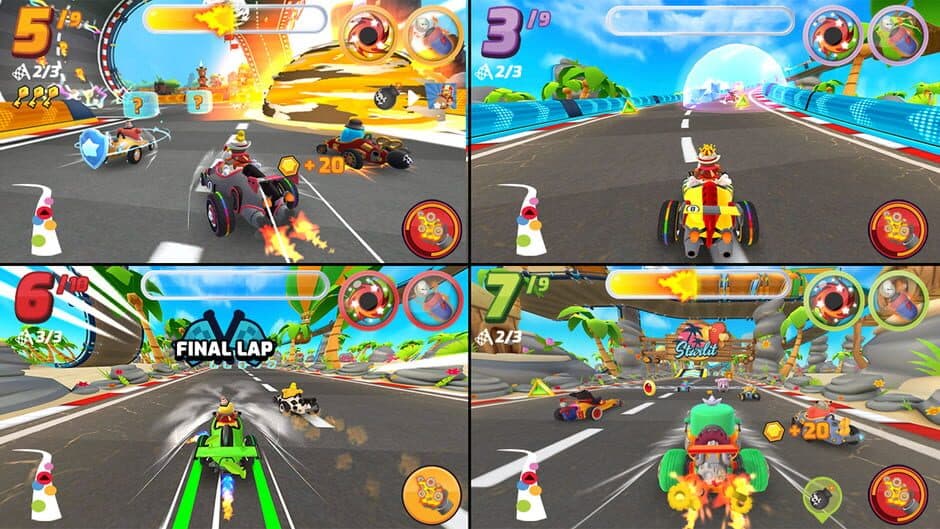 Скриншот 1 из Starlit Kart Racing