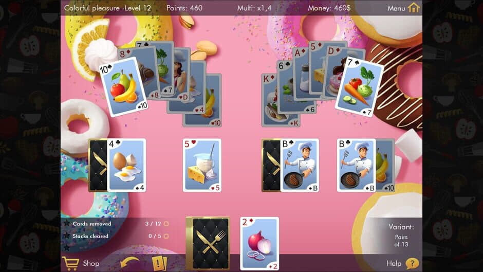 Скриншот 1 из Delicious Solitaire