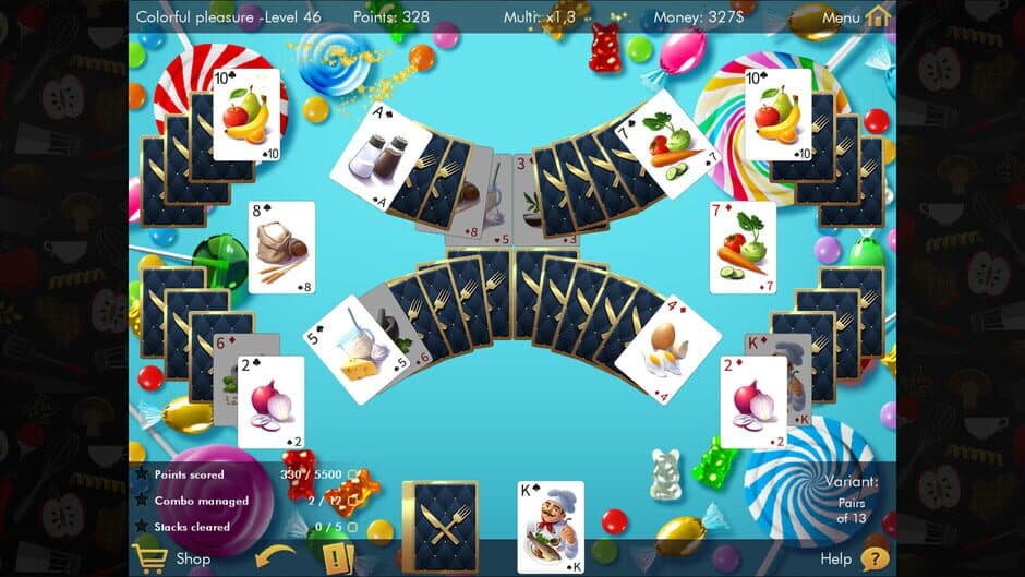 Скриншот 7 из Delicious Solitaire