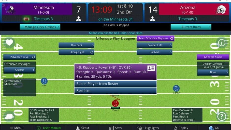 Скриншот 8 из Pro Strategy Football 2023