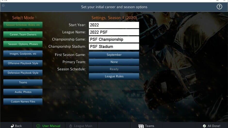 Скриншот 11 из Pro Strategy Football 2023
