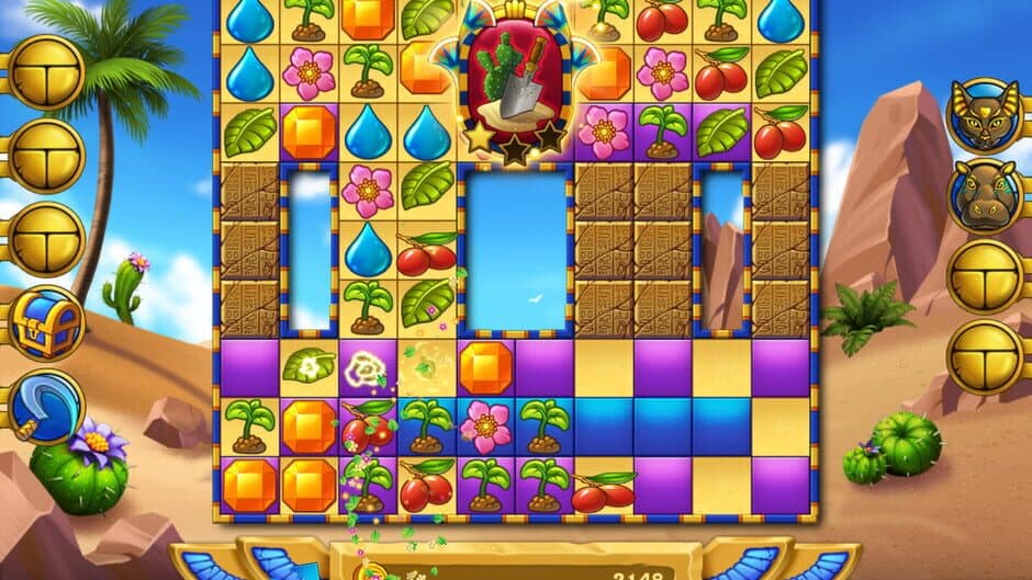 Скриншот 10 из Legend of Egypt: Pharaohs Garden 2 - The sacred crocodile