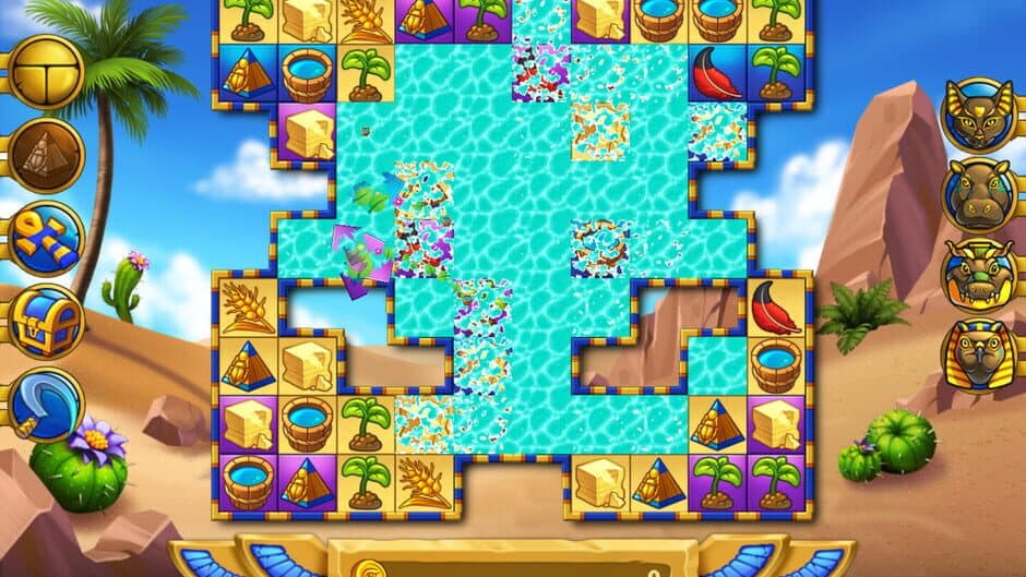 Скриншот 4 из Legend of Egypt: Pharaohs Garden 2 - The sacred crocodile