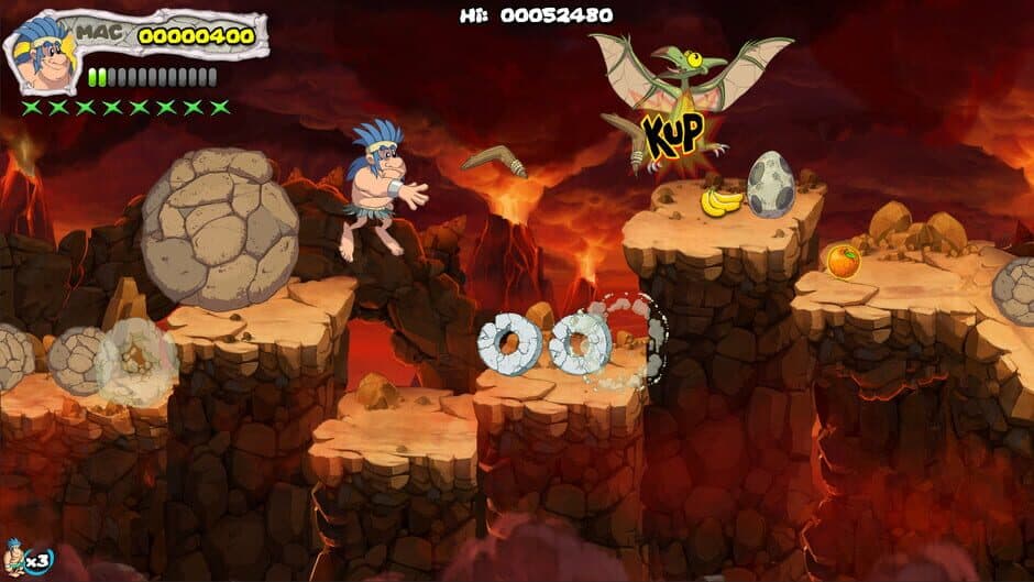 Скриншот 1 из New Joe & Mac: Caveman Ninja