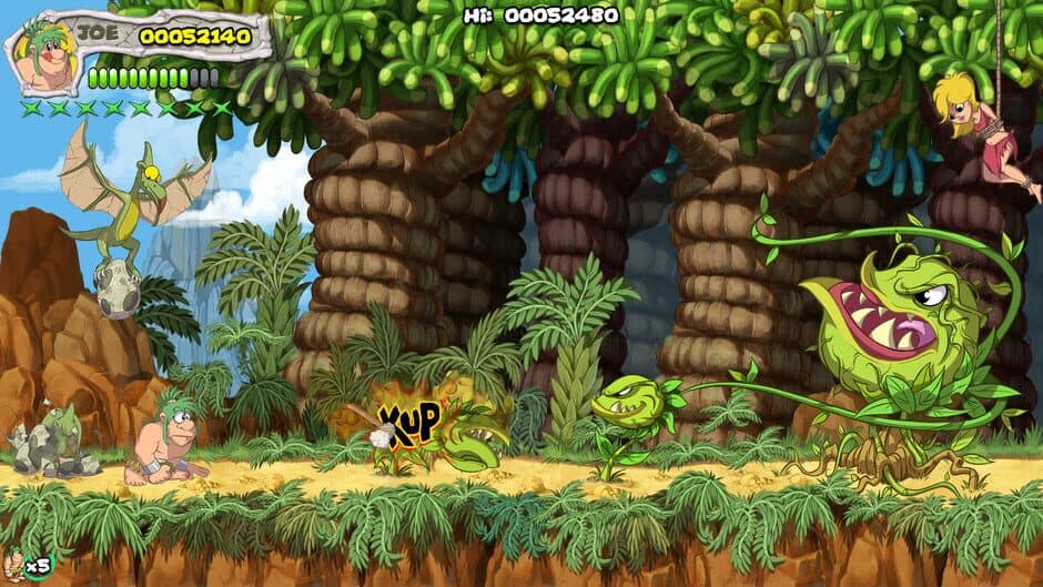 Скриншот 2 из New Joe & Mac: Caveman Ninja