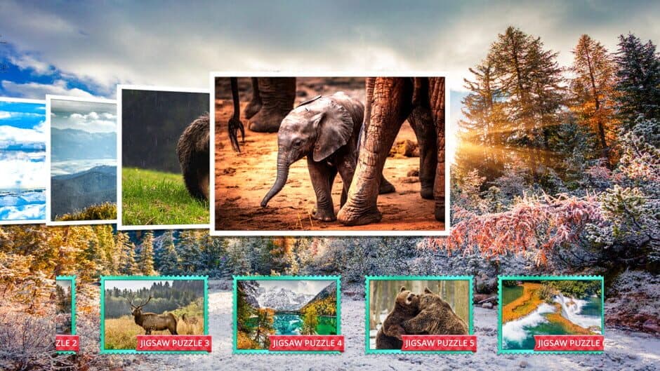 Скриншот 3 из Nature & Wildlife: Jigsaw Puzzle - Expansion Pack 4