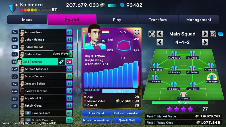 Скриншот 2 из WFO World Football Online
