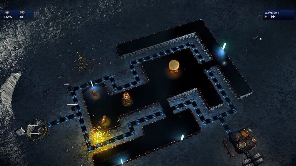 Скриншот 1 из Space Gold Rush TD