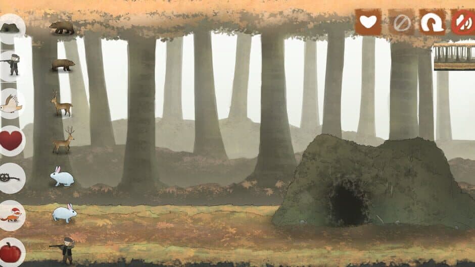 Скриншот 2 из Red Fox and the Four Seasons: Design My Forest 2