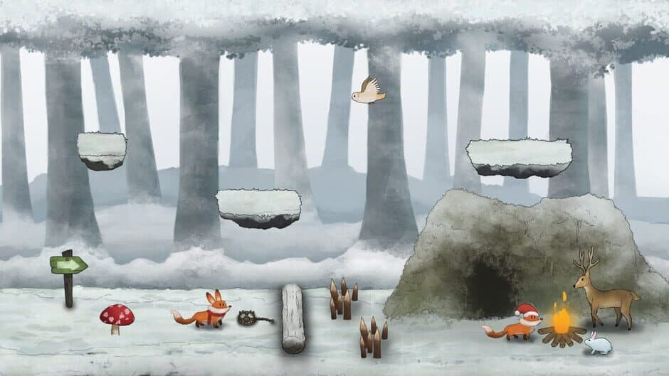 Скриншот 3 из Red Fox and the Four Seasons: Design My Forest 2
