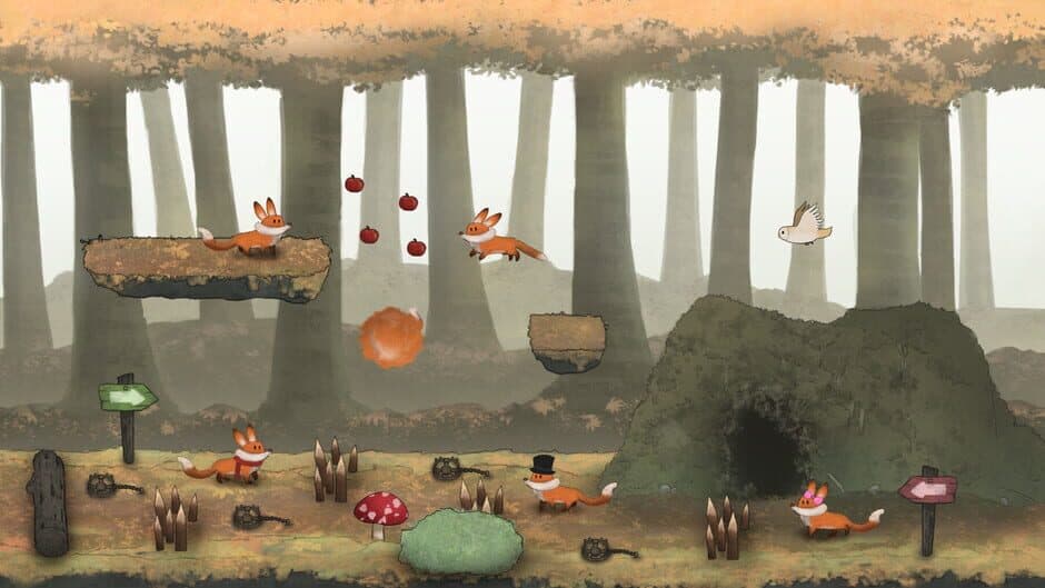 Скриншот 4 из Red Fox and the Four Seasons: Design My Forest 2