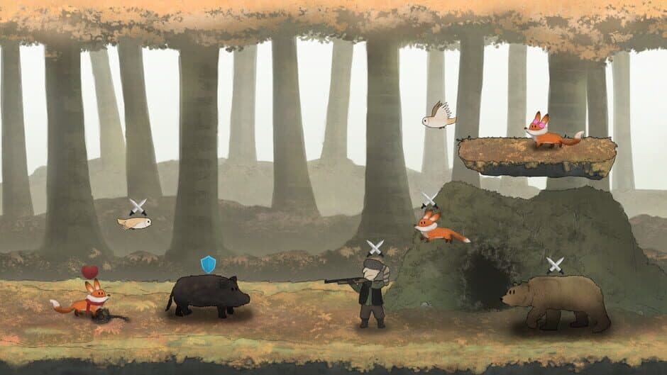 Скриншот 6 из Red Fox and the Four Seasons: Design My Forest 2