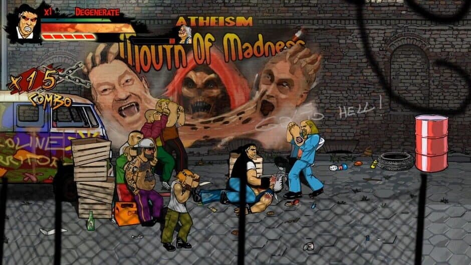 Скриншот 4 из Skinny & Franko: Fists of Violence