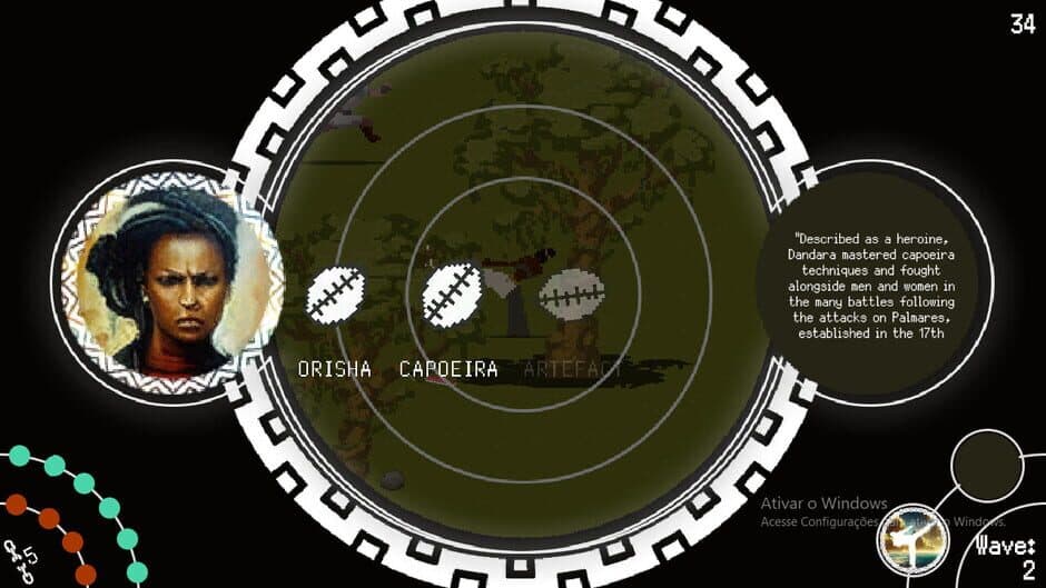 Скриншот 3 из CapoeiRogue: Dandara Cordão de Ouro