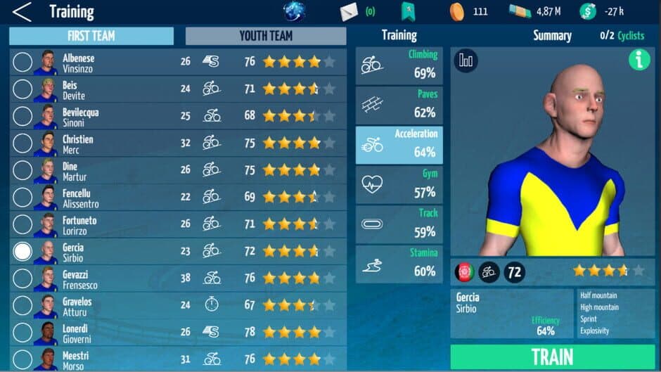 Скриншот 4 из Live Cycling Manager 2022
