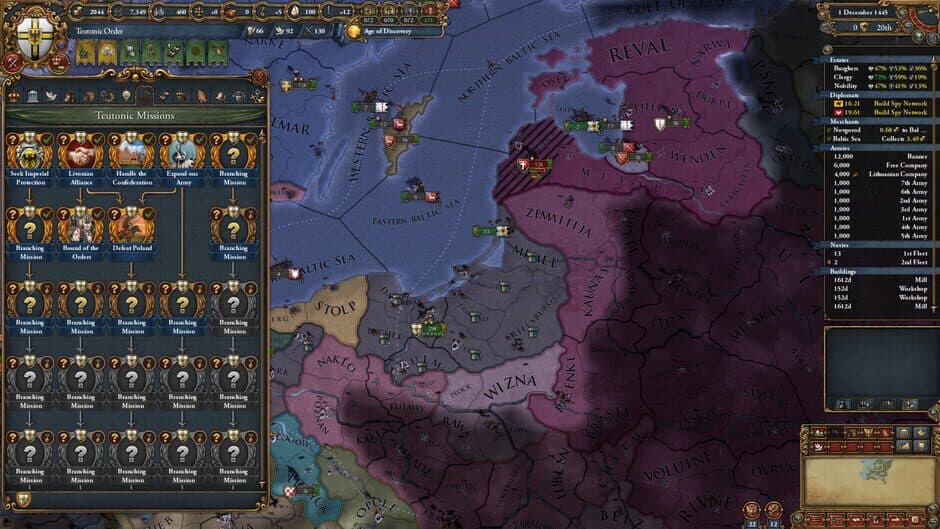 Скриншот 1 из Europa Universalis IV: Lions of the North