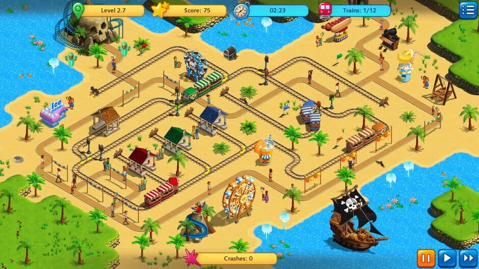 Скриншот 2 из Railway Fun: Adventure Park
