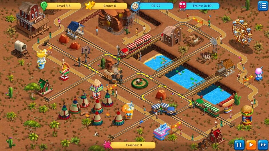 Скриншот 4 из Railway Fun: Adventure Park