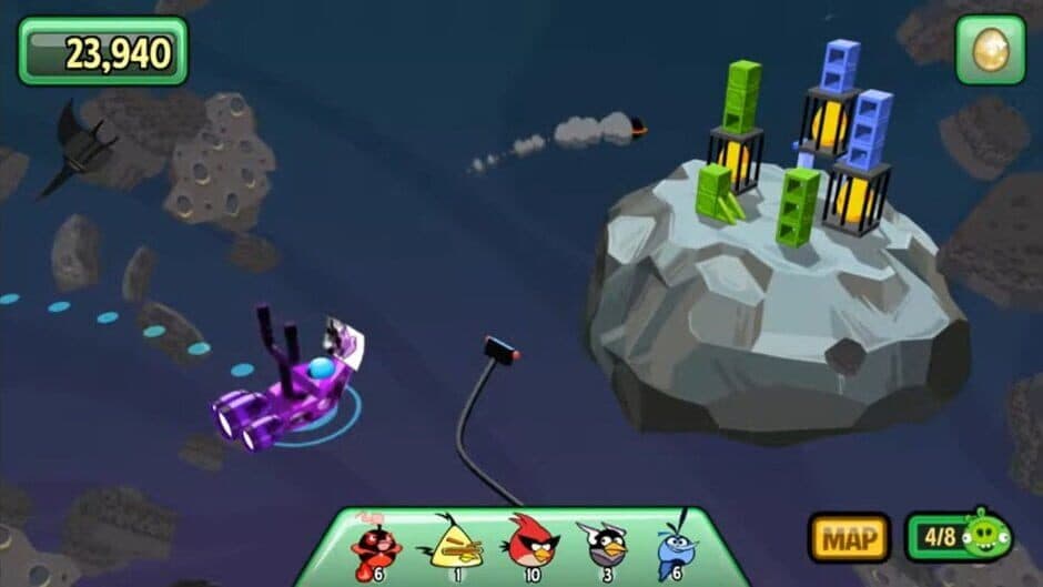 Скриншот 1 из Angry Birds Space Assault!
