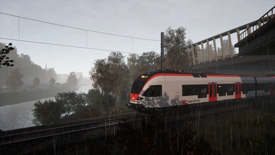Скриншот 3 из Train Sim World 3 S-Bahn Zentralschweiz: Luzern - Sursee Route