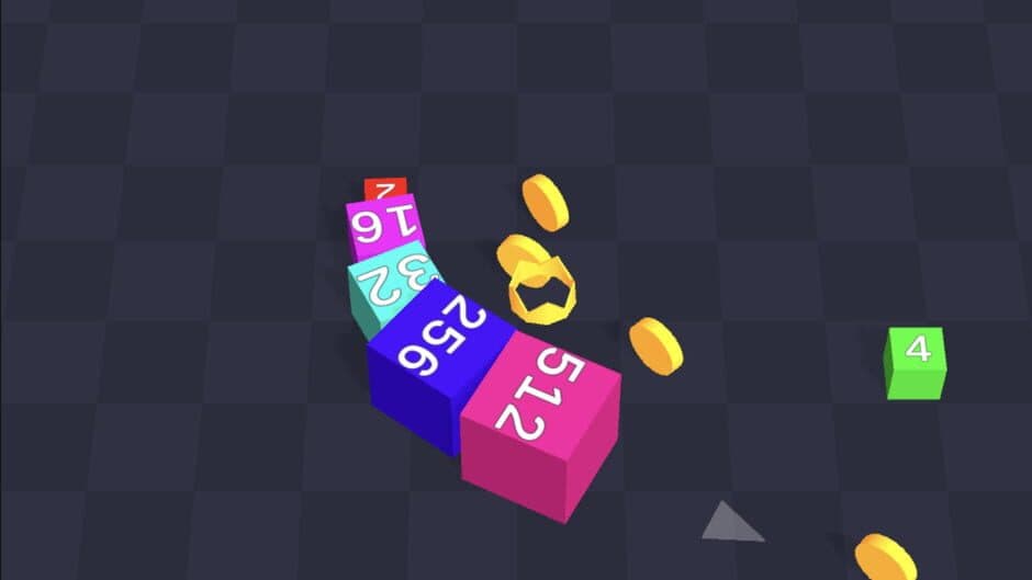 Скриншот 1 из Cube Arena 2048: Merge Numbers