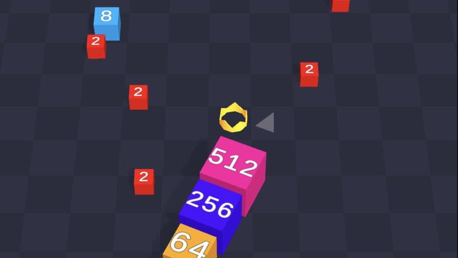 Скриншот 2 из Cube Arena 2048: Merge Numbers
