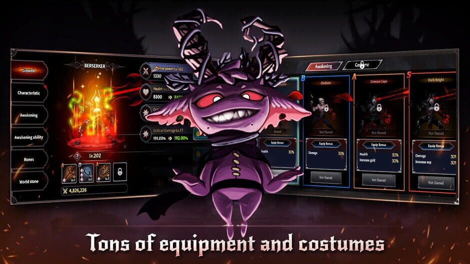 Скриншот 3 из Idle Berserker: Action RPG