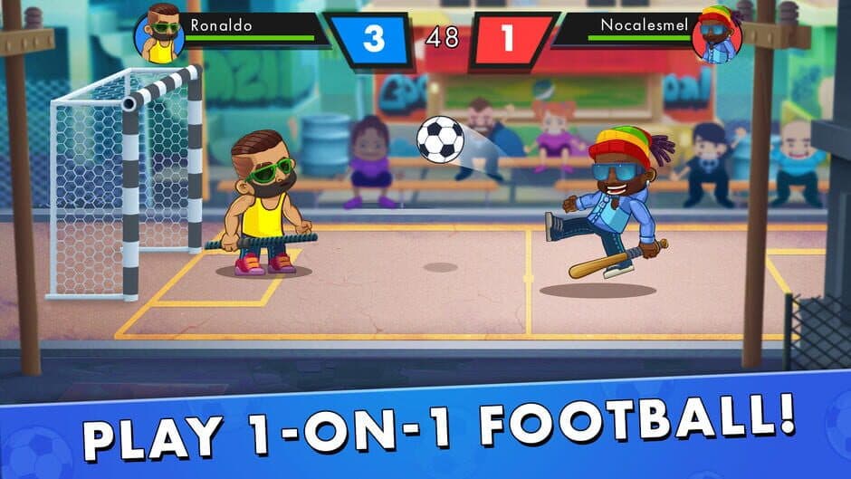 Скриншот 1 из Head Strike: 1v1 Soccer Games
