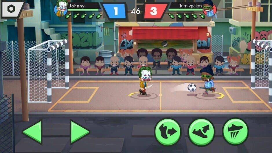Скриншот 2 из Head Strike: 1v1 Soccer Games