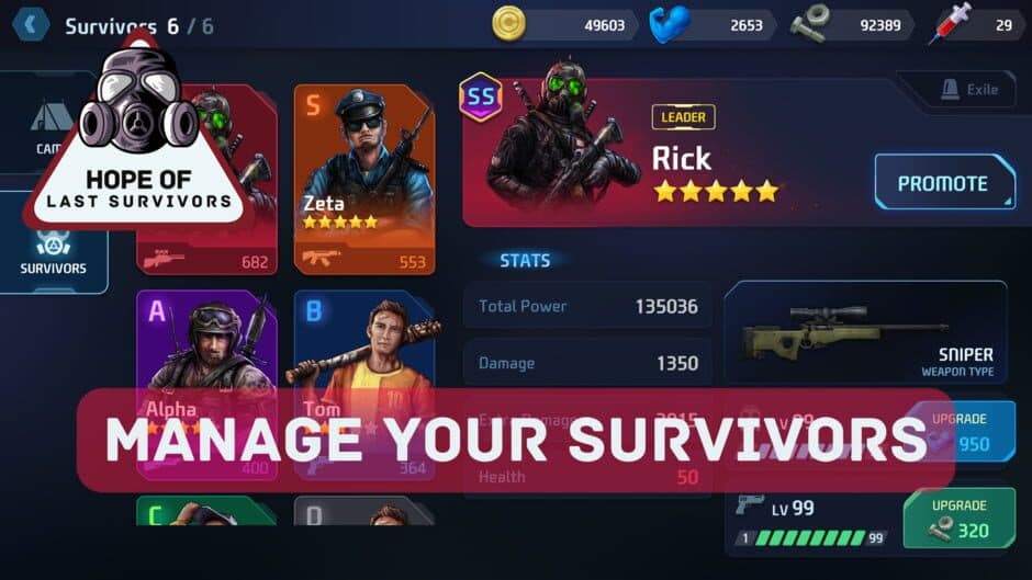 Скриншот 4 из Hope of Last Survivors: Game