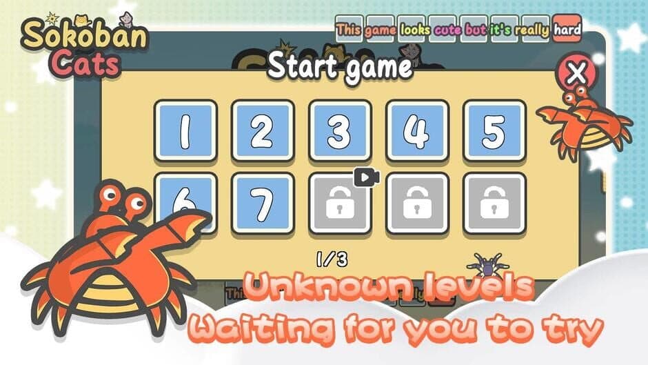 Скриншот 1 из Sokoban Cats