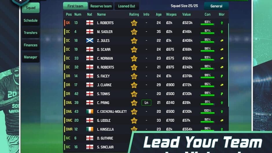 Скриншот 6 из Soccer Manager 2020