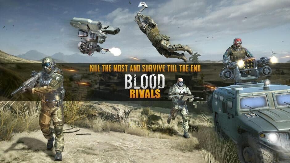 Скриншот 1 из Blood Rivals: Survival Battleground Shooting Games