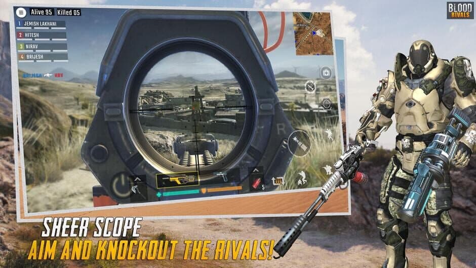 Скриншот 5 из Blood Rivals: Survival Battleground Shooting Games