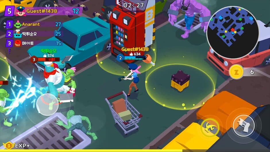 Скриншот 2 из BattleLive: ZombieGhetto