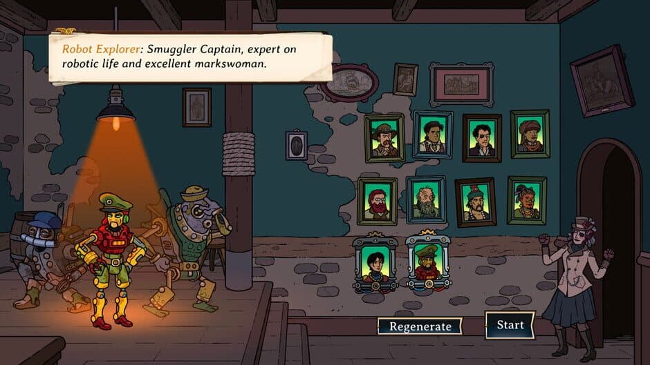 Скриншот 1 из Curious Expedition 2: Robots of Lux