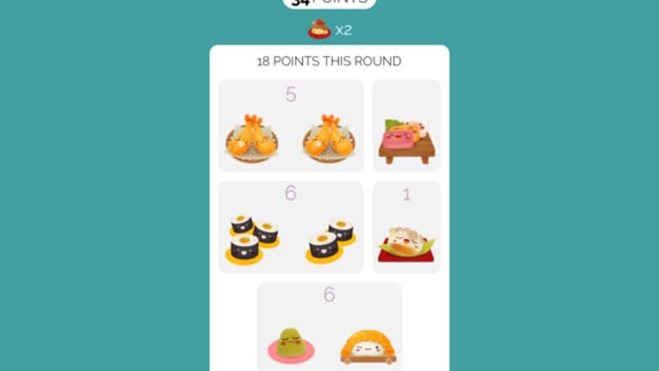 Скриншот 4 из Sushi Go!