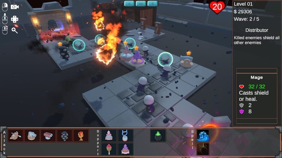 Скриншот 3 из Tiles and Towers TD