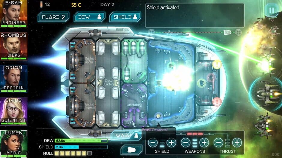 Скриншот 2 из Heliconian: Starship Crew Control